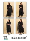 Black Beauty By Blue Hills Rayon Online Kurti With Bottom Dupatta Wholesale